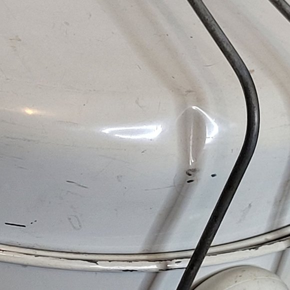 MCM Metal Cake Pie Taker With Handle Scottie Dog Chef Off White Silver 4 Pieces - Picture 5 of 13